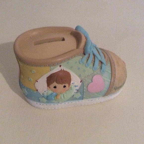 Precious Moments Baby Shoe Bank - Picture 8 of 8